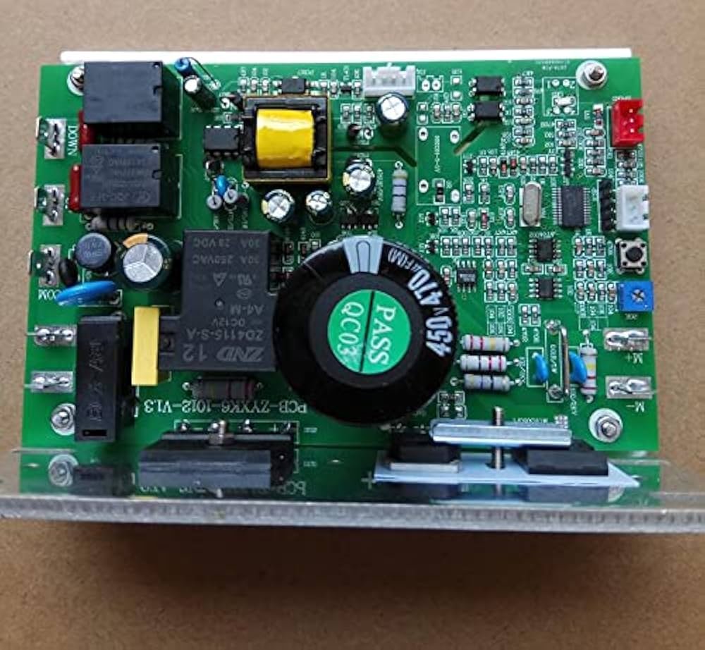 Treadmill card repair